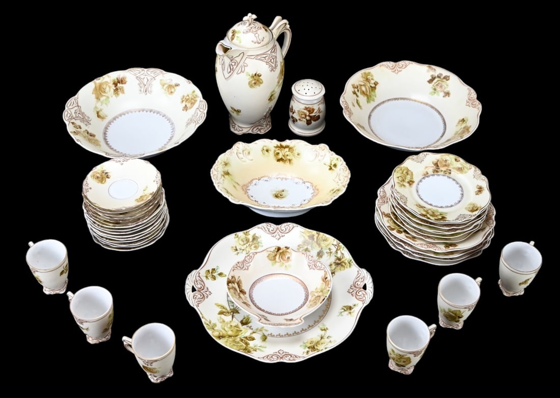 Ohme Germany Antique Porcelain Elysea Tea Set (1 of 14)