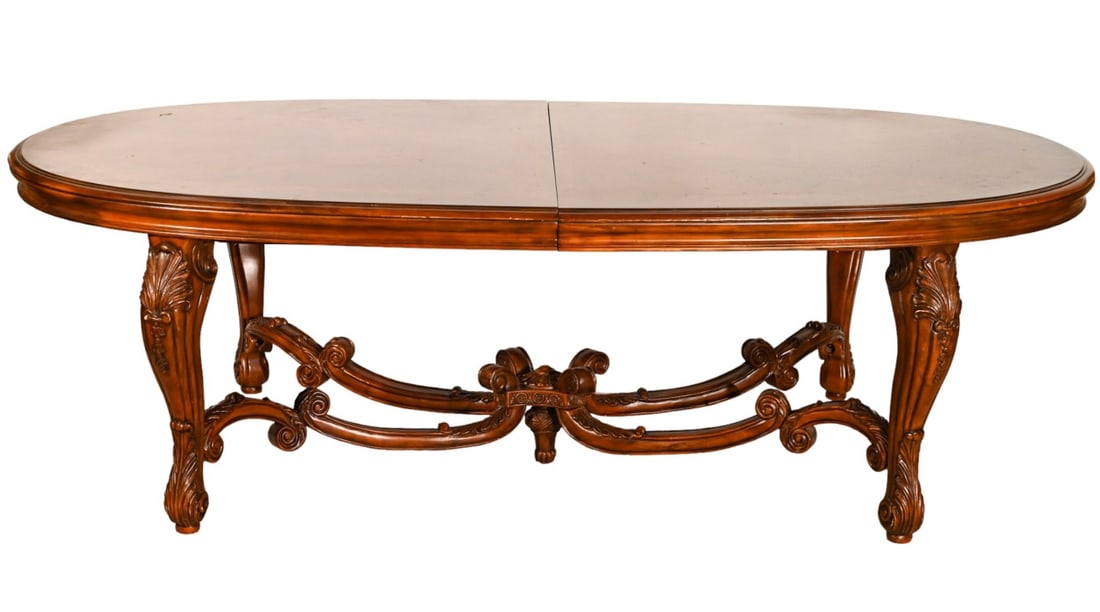 French Provincial Hand Carved Dining Table (1 of 18)