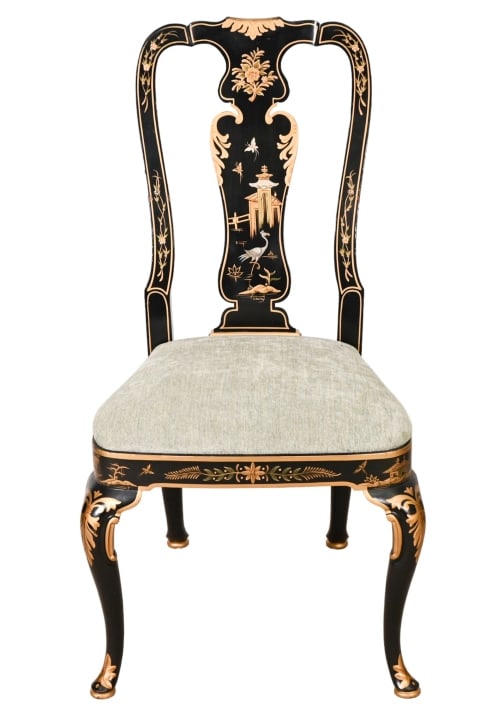 Chinoisserie Style C. Murray Painted Side Chair (1 of 16)