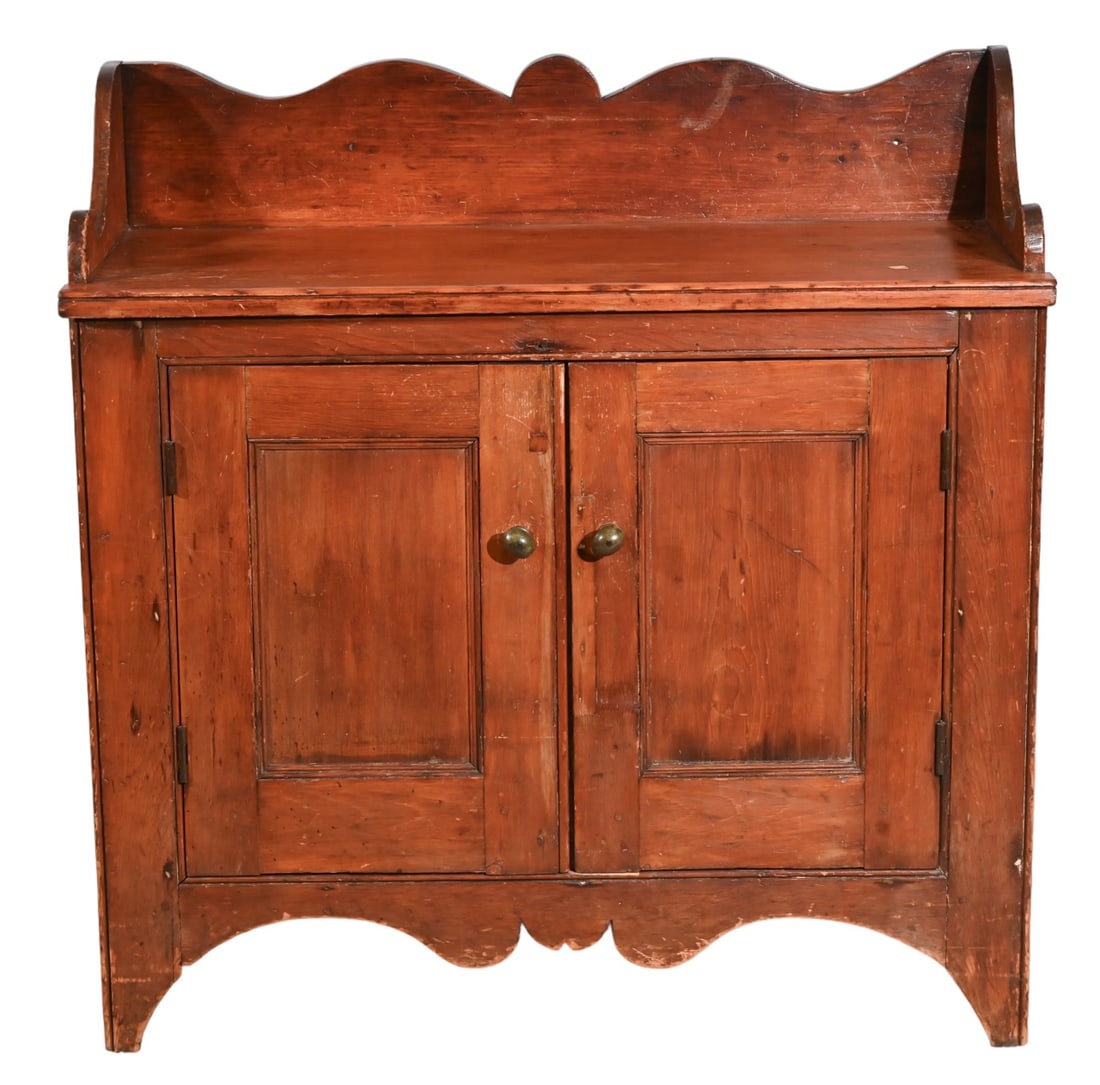 Antique Hand Carved Wash Stand Commode (1 of 13)