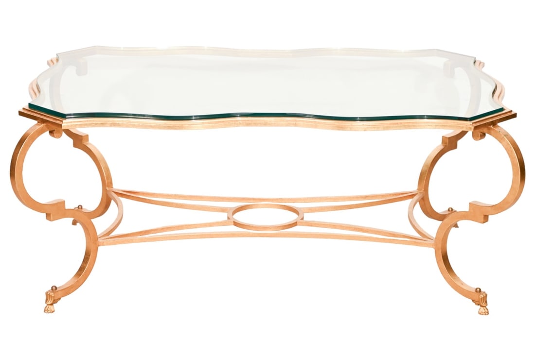 Hollywood Regency Maison Jansen Style Coffee Table (1 of 12)
