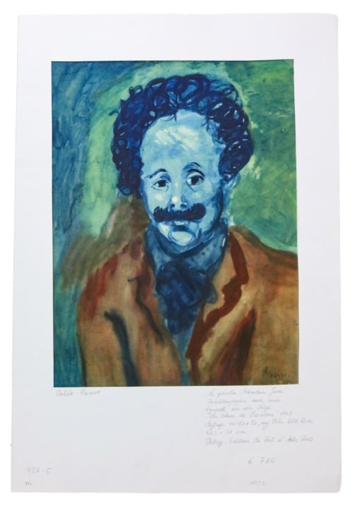 Pablo Picasso Blues de Barcelona LE Lithograph (1 of 6)