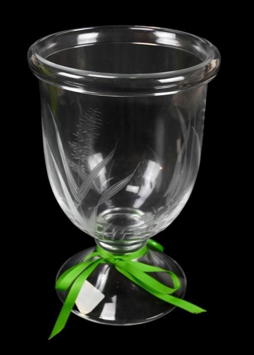 William Yeoward Cut Crystal Meadow Hurricane Vase (1 of 9)