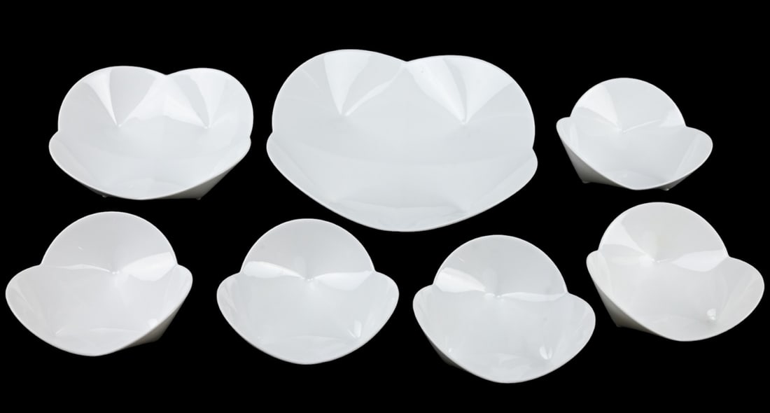 Zean Ido Design Japanese White Porcelain Bowls (1 of 13)