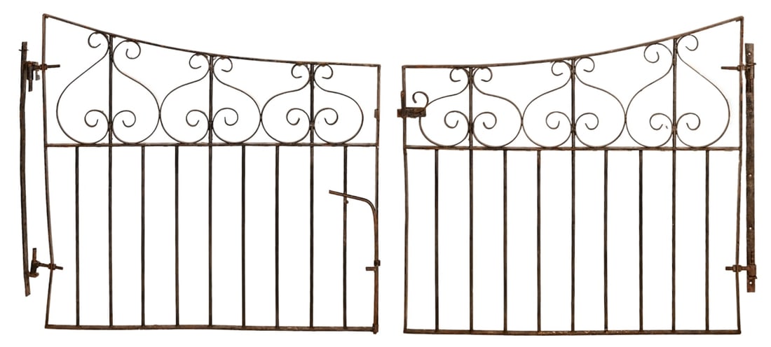 Vintage Wrought Iron Gate (1 of 20)