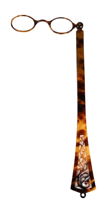 Antique Victorian Tortoise Shell Folding Lorgnette (1 of 6)