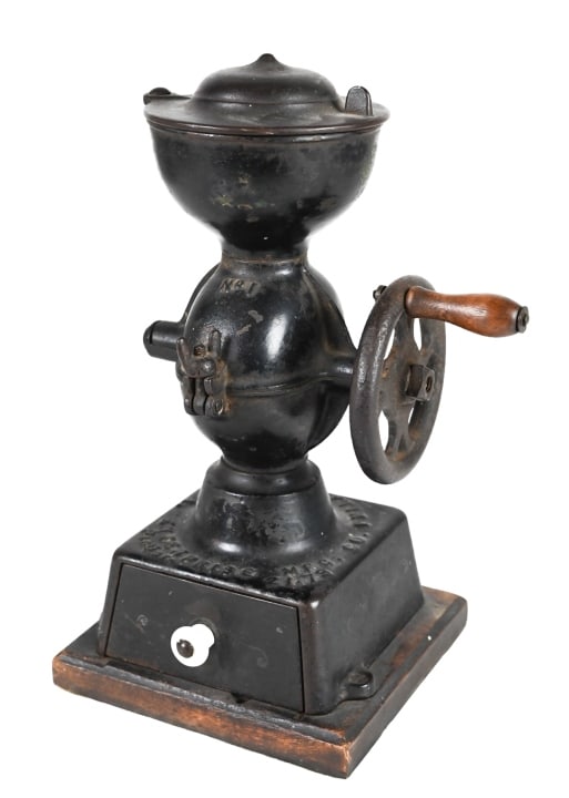 Antique Enterprise PA Cast Iron Coffee Grinder (1 of 10)