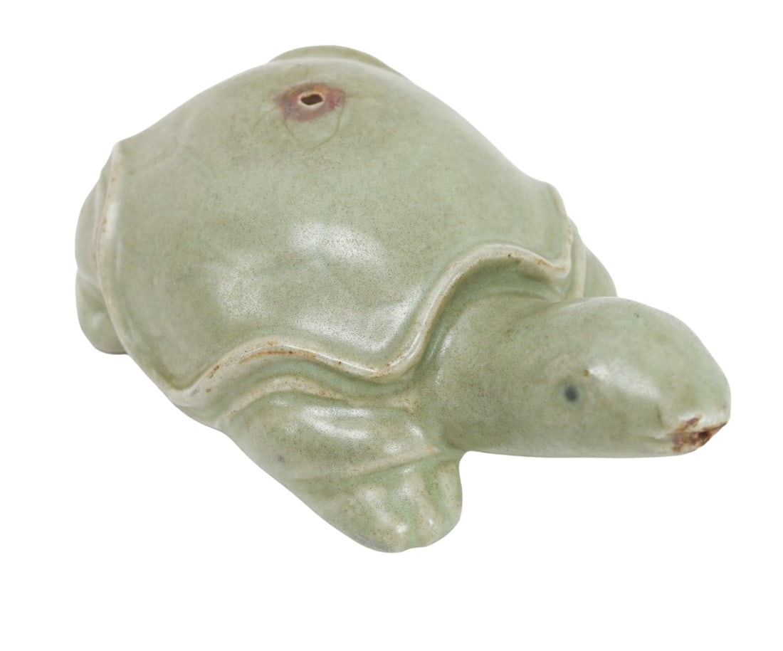 Antique Asian Porcelain Celadon Water Dropper (1 of 9)