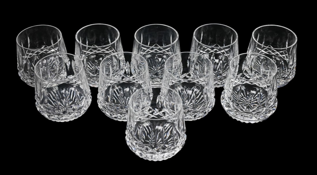 10 Waterford Crystal Lismore Rocks Glasses (1 of 7)