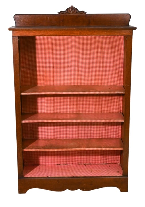 Vintage Larkin Co. Hand Carved Bookshelf (1 of 15)