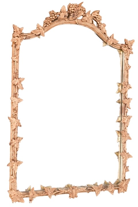 Italian Regency Gilt Wood Grape Motif Mirror (1 of 16)