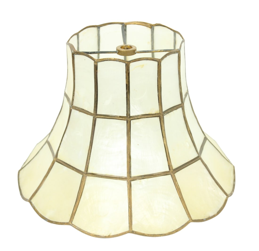 Capiz Shell Lamp Shade (1 of 7)
