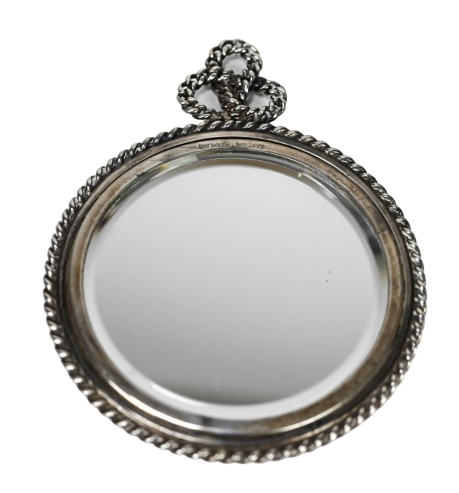 Vintage Cartier Sterling Silver Pocket Mirror (1 of 9)
