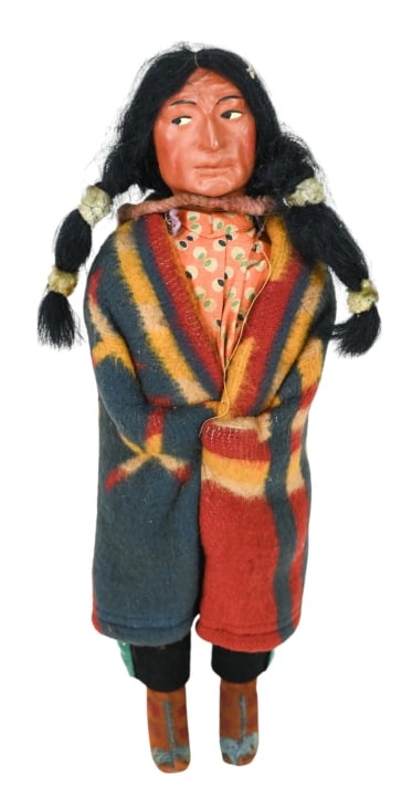 VIntage Skookum Composition American Indian Doll (1 of 6)
