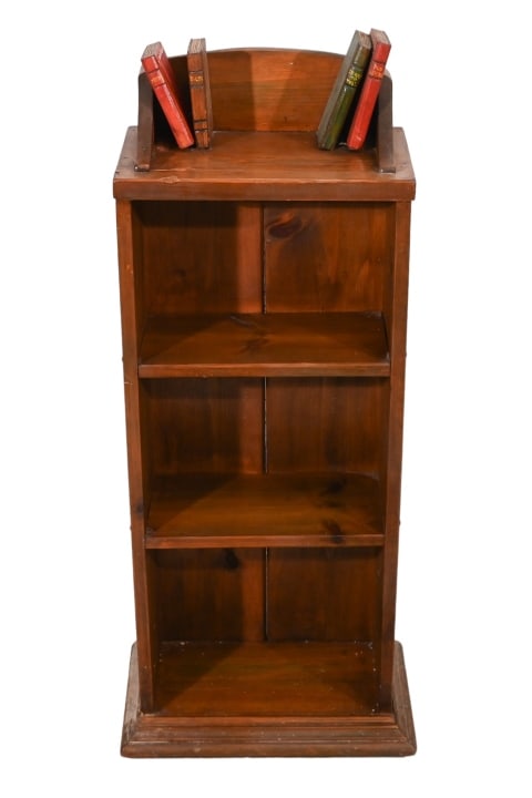 Antique Solid Mahogany Bookshelf (1 of 11)