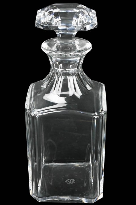 Baccarat Crystal Square Whiskey Decanter (1 of 12)