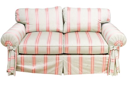 Lewis Mittman Inc. Custom Upholstered Love Seat
