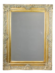 Gilt French Beveled Glass Mirror