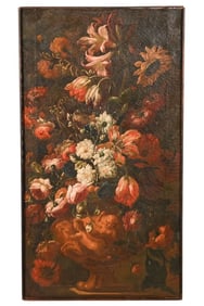 Antique 18th C Dutch School Still Life Painting