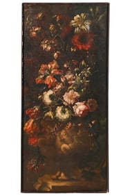 Antique 18th C Dutch School Still Life Painting