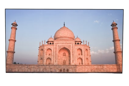 Particle Board Mounted Color Photograph Taj Mahal