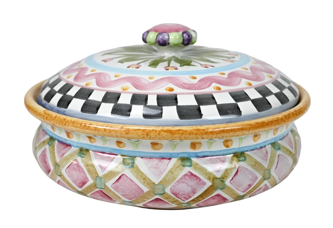 Mackenzie Childs Piccadilly Covered Tureen (1 of 6)
