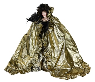 Franklin Heirloom Faberge Queen of Masquerade Doll