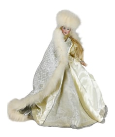 Franklin Mint Heirloom The Snow Queen Doll