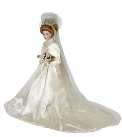 Franklin Mint Heirloom The Gibson Bride Doll