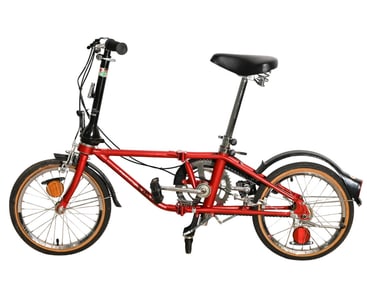Vintage Dahon Classic III Folding Red Bicycle