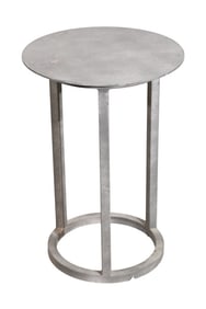 Outdoor Iron Round Side Table