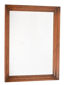 Solid Hand Carved Mahogany Wall Mirror