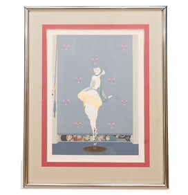 Erte "Spring Fashions" Signed & Numbered Serigraph