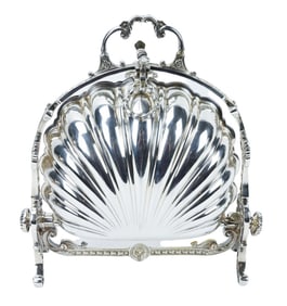 Victorian Silver Plated Biscuit / Bun Warmer