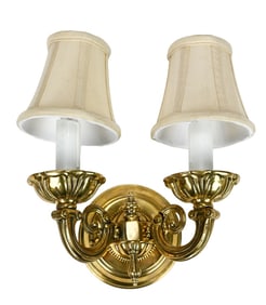 Vintage Italian Brass Sconce