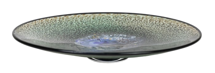 Bert Vallien Signed Kosta Boda Meteor Centerpiece