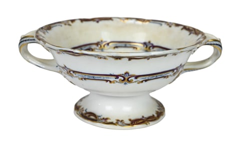 Melbourne W. B. Ironstone Porcelain Bowl C 1860