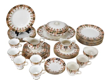 Arklow Pottery Dinner Service for 6 Pieces Alton