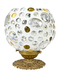 Blake Sherlock Mosaic Glass Bead Art Pottery Vase