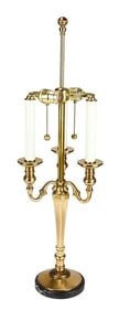 Frederick Cooper Brass & Marble Bouillotte Lamp