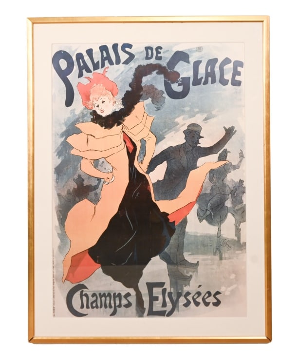 Jules Cheret Palais De Glace Framed Poster (1 of 12)