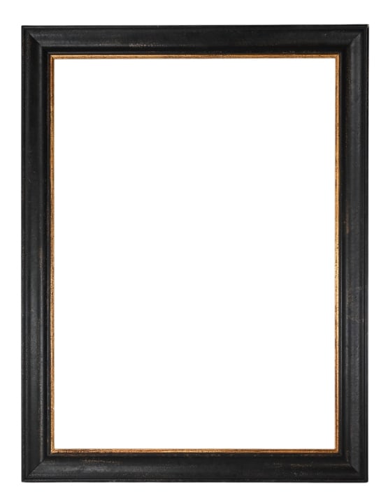 Antique Style Carved & Painted Picture Frame (1 of 6)