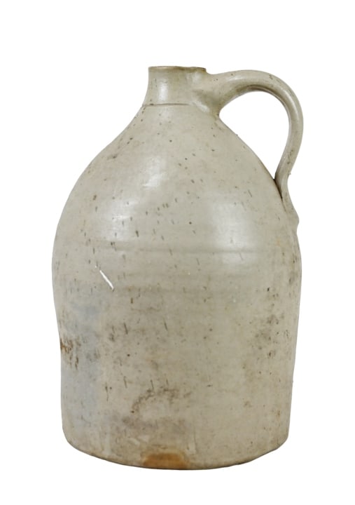Antique #2 Salt Pottery Glazed Jug (1 of 6)