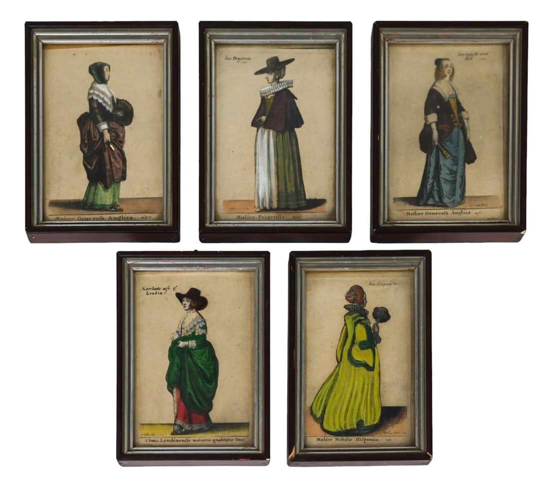 5 Antique Merchant Wife of London Book Pages (1 of 7)
