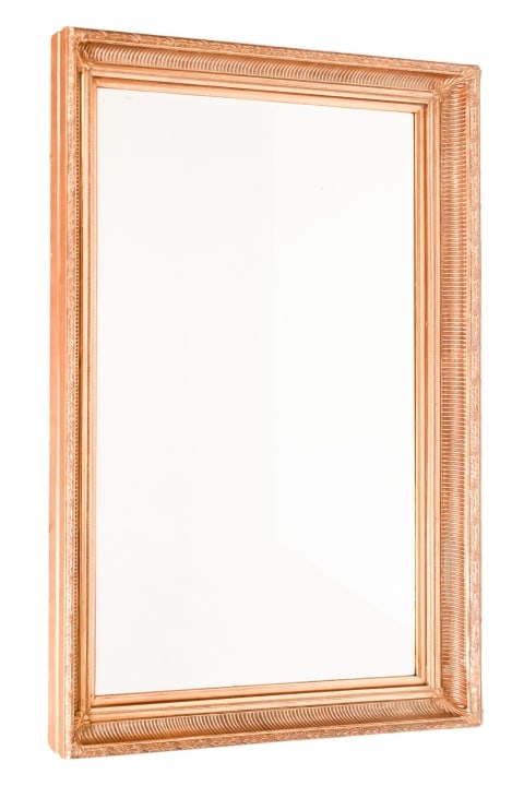 French Provincial Carved Gilt Beveled Glass Mirror (1 of 9)