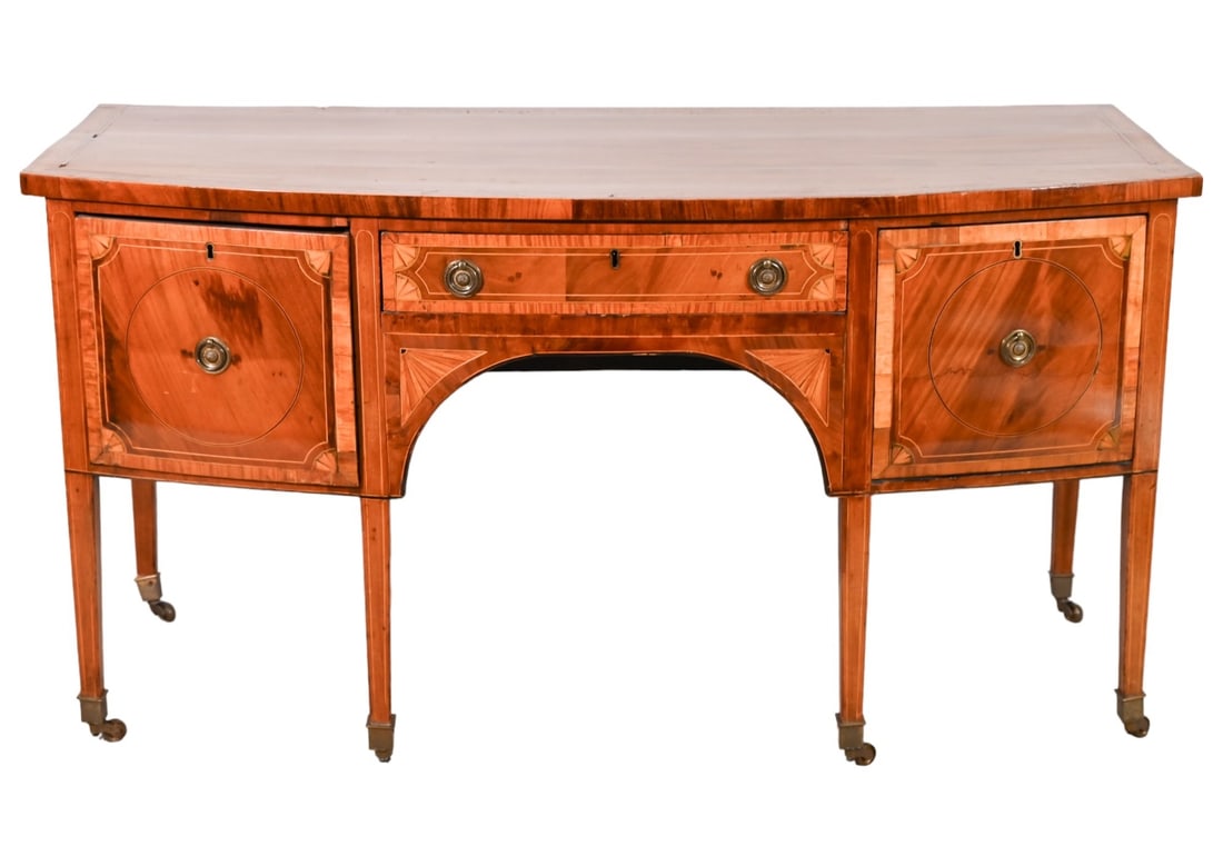 Circa 1790 George III Inlaid Mahogany Sideboard (1 of 17)