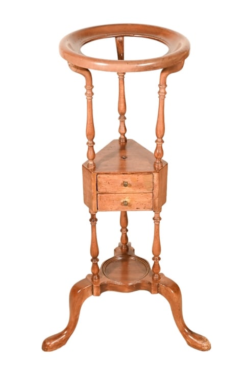 Victorian Tiger Maple Wash Stand (1 of 8)