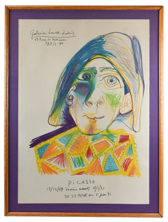 Picasso Galerie Louise Leiris 1969 - 1971 Poster (1 of 8)