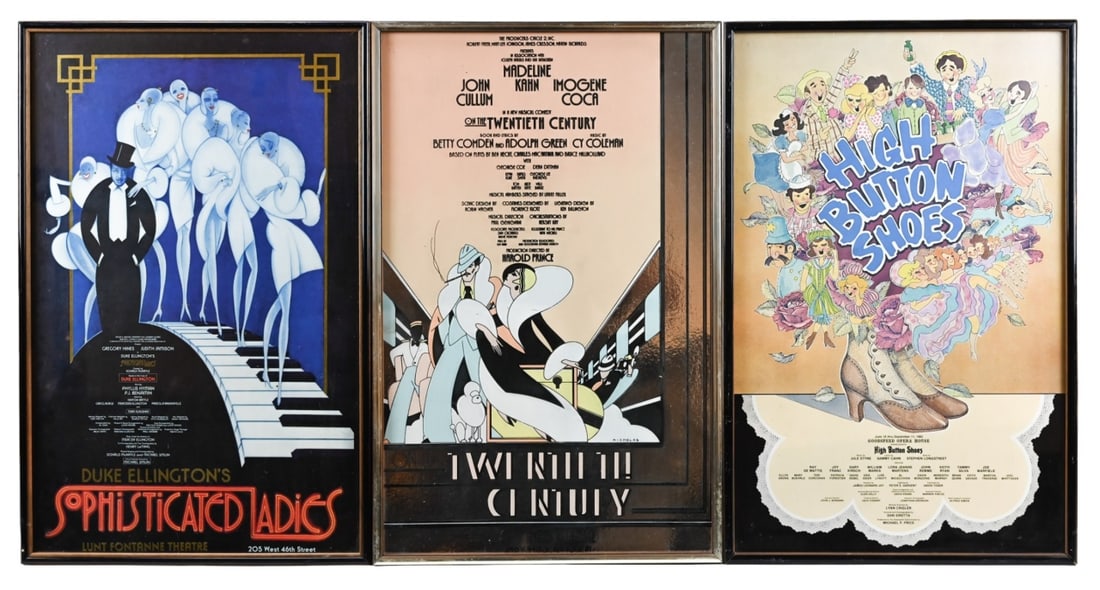 3 Broadway 1980's Show Advertisement Posters (1 of 8)