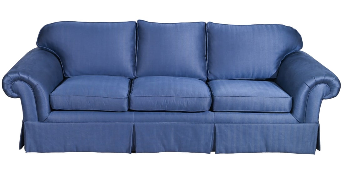 Mid Century Modern Custom Upholstered Sofa (1 of 11)